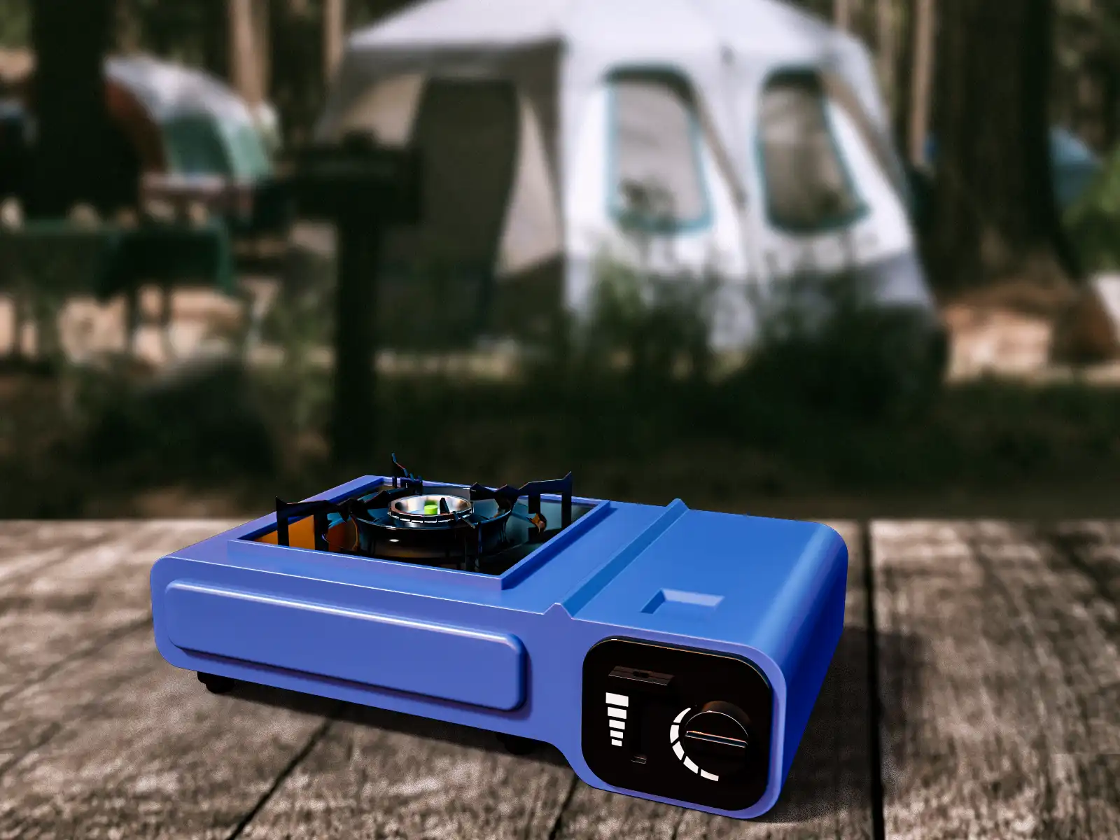 Camping Stove 3D Model